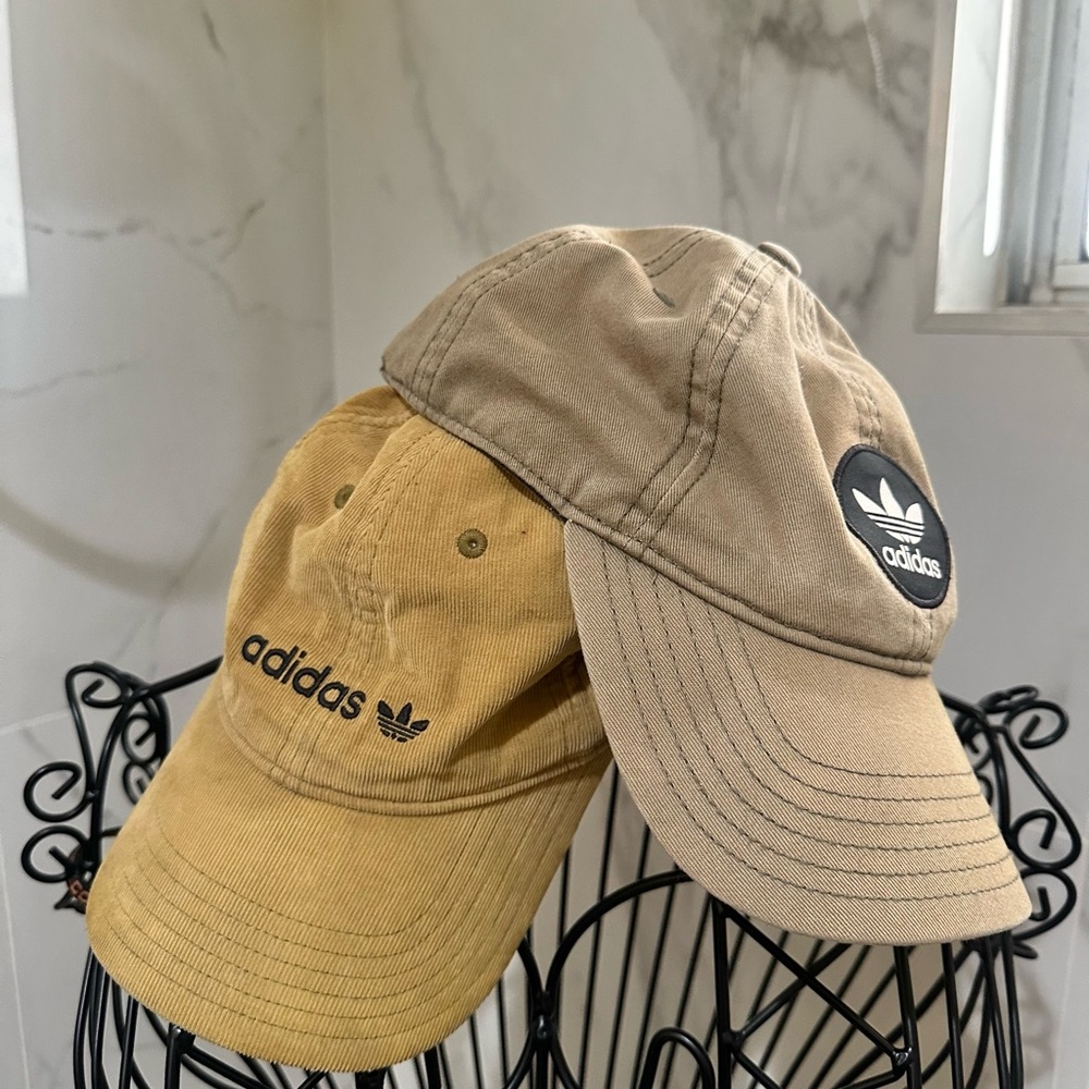 Adidas Olive Tan Baseball Caps